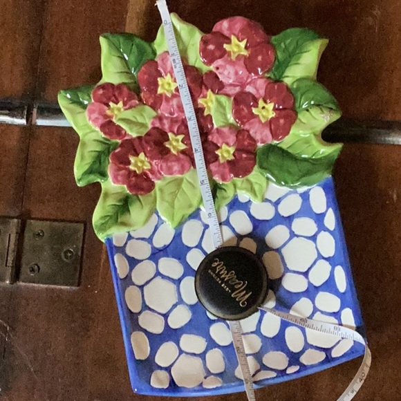 SAKURA Claire Murray Potted Primrose Cookie Tray, New in Box - Picture 7 of 9